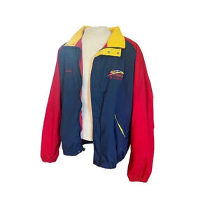 DUNBROOKE vintage COLORBLOCK JACKET  SUNDOWNERS WOMENS XL